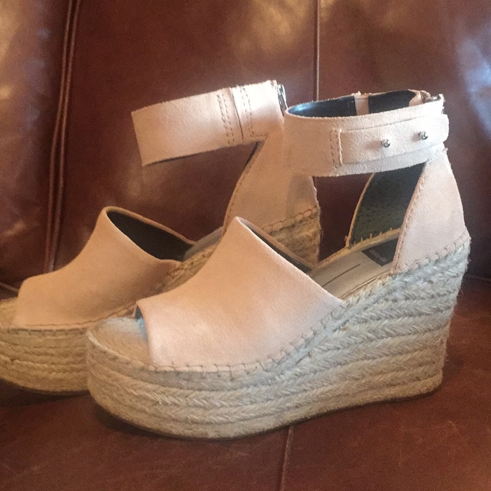 Dolce Vita Straw Wedge Sandal